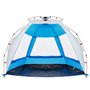 vidaXL Tente de plage 2 personnes libération rapide imperméable