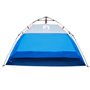 vidaXL Tente de plage 2 personnes libération rapide imperméable