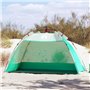 vidaXL Tente de plage 2 personnes libération rapide imperméable