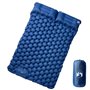 vidaXL Matelas de camping autogonflant avec oreillers 2 personnes