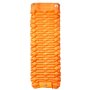 vidaXL Matelas de camping autogonflant avec oreiller 1 personne orange