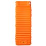 vidaXL Matelas de camping autogonflant avec oreiller 1 personne orange