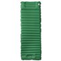 vidaXL Matelas de camping autogonflant avec oreiller 1 personne vert