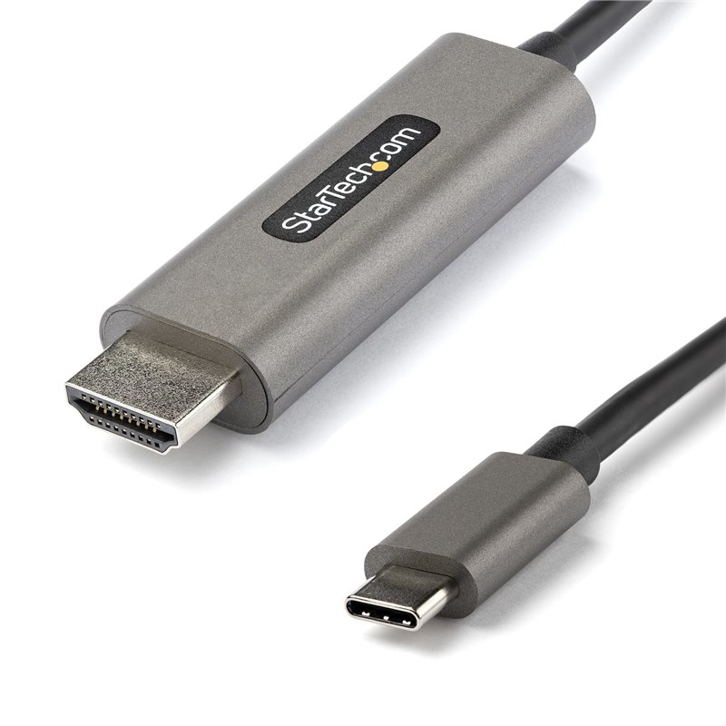 Câble USB-C vers HDMI Startech CDP2HDmm2MH 2 m Gris