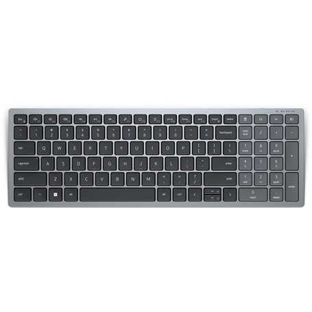 DELL KB740 clavier RF sans fil + Bluetooth AZERTY Français Gris
