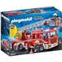 Camion de pompiers PLAYMOBIL - City Action - Avec échelle pivotante - Pour enfants de 4 ans et plus