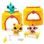 BANDAI - Littlest Pet Shop - Pack Tiki Jungle - 3 animaux et accessoires - BF00515