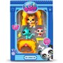 BANDAI - Littlest Pet Shop - Pack Tiki Jungle - 3 animaux et accessoires - BF00515