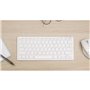 Clavier TKL - BLUESTORK - Bluetooth Rechargeable pour Mac - Blanc