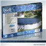 Bâche d'hivernage pour piscine hors-sol ovale GRE - 120g/m² - Noir