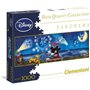 Clementoni - Puzzle Panorama - 1000 pieces - Mickey et Minnie - Fabriqué en Italie