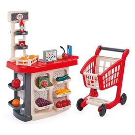 Sortie de caisse + chariot - ECOIFFIER - 1676 - Un vrai petit magasin