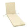 JARDIN PRIVE Coussin bain de soleil MONTE CARLO - 185 x 55 x 6 cm - Ivoire