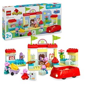 Set de construction Lego Duplo Multicouleur LEGO DUPLO 10434 Le Supermarché de Peppa Pig - Jouet Enfants 2 Ans