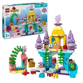 Set de construction Lego Duplo Multicouleur LEGO DUPLO | Disney 10435 Le palais sous-marin magique d'Ariel - Poupée La Petite Sirene