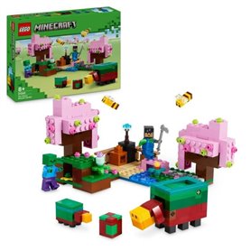 Set de construction Lego 21260 LEGO Minecraft 21260 Le jardin des cerisiers en fleurs - Minifigurines du jeu vidéo