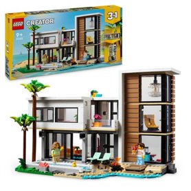 Set de construction Lego Creator Multicouleur LEGO Creator 31153 La maison moderne - a transformer en immeuble de 3 étages ou en chalet