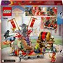 LEGO NINJAGO 71818 L'arene de combat du tournoi - Jouet d'action ninja pour enfant