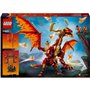 LEGO NINJAGO 71822 Le dragon source du mouvement - Jouet de ninja avec 6 minifigurines