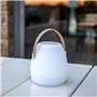Lampe enceinte bluetooth sans fil - LUMISKY - MINI MAY PLAY - H23 cm - LED blanc et multicolore dimmable