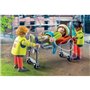 PLAYMOBIL - 71202 - City Action Les Secouristes - Ambulance avec effets lumineux et sonore