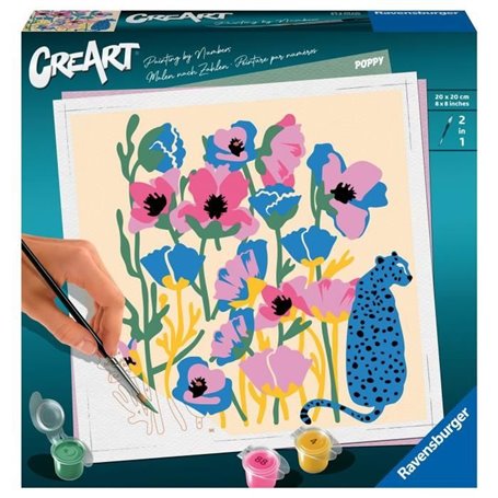 Ravensburger Creart Poppy Serie: Trend quadratisch