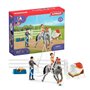 schleich HORSE CLUB Kit de voltige équestre de Mia