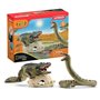 Coffret Duel Alligator/Anaconda SCHLEICH - Gamme Wild Life