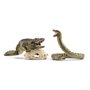 Coffret Duel Alligator/Anaconda SCHLEICH - Gamme Wild Life