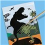 Dinosaures 2 en 1 - Moulage et peinture et scratch - Loisirs créatifs - SES CREATIVE - Mouler, peindre et scratcher des