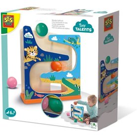 SES Creative Tiny Talents Circuit de boules en bois - Crocodile Circuit de boules en bois - Crocodile - SES CREATIVE