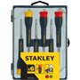 Jeu de 6 Micro Tournevis - STANLEY - STHT0-62631 - 4 Fente + 2 Phillips