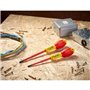 Jeu de 2 Tournevis - STANLEY FATMAX - FMHT0-62649 - Borniers Isolés 1000V - PZ1X100 + PZ2X125