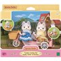 Sylvanian Families Les frères et surs husky et leur tandem