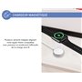 Chargeur induction + USB C pour Watch Compatible MagSafe 3W Blanc Force Power