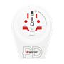 Adaptateur de voyage 16A World to Europe/France Power Delivery Blanc Skross