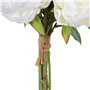 Branche Blanc Vert Pivoine 23 x 27 x 40 cm