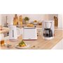 Cafetiere Filtre - BOSCH - TKA3M131 MyMoment - Blanche - verseuse verre - fonction Aroma Plus - maintien au chaud jusqu'