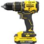 Stanley - V20 Perceuse visseuse a percussion 80 Nm BRUSHLESS - Lithium 18V - 2 batteries 4A - SFMCD721M2K-QW