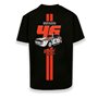 T-shirt à manches courtes homme RADIKAL WINNERS NEVER QUIT Noir L