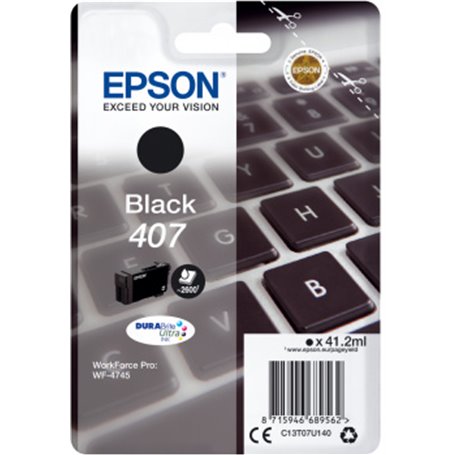 Epson WF-4745 cartouche d'encre 1 pièce(s) Compatible Rendement élevé (XL) Noir