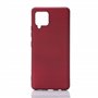 ***We Coque de protection SILICONE SAMSUNG GALAXY A42 Bordeaux