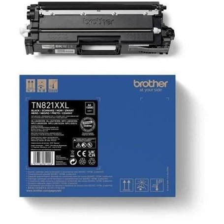 Brother TN-821XXLBK Cartouche de toner 1 pièce(s) Original Noir