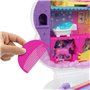 Polly Pocket - Coffret Salon De Coiffure Licorne Arc-En-Ciel - Tete a Coiffer - 4 ans+ HYD97