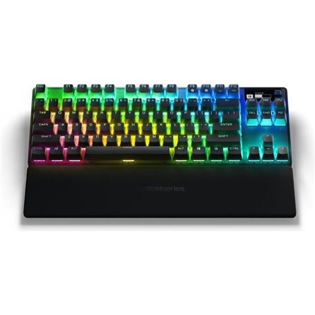 Clavier gamer mécanique - STEELSERIES - APEX PRO TKL WIRELESS (2023) - Sans pavé numérique - Filaire - Avec switchs réglables -