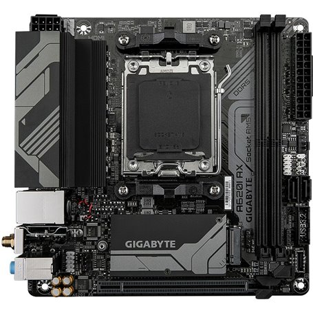 Gigabyte A620I AX 1.0 carte mère AMD A620 Emplacement AM5 mini ITX