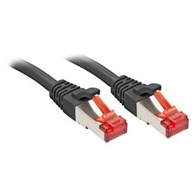 Lindy Rj45/Rj45 Cat6 1m câble de réseau Noir S/FTP (S-STP)