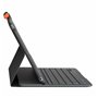 Logitech Slim Folio Graphite Bluetooth QWERTY Espagnole