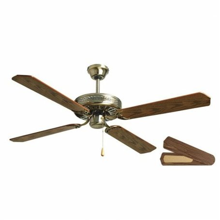 Ventilateur de Plafond Orbegozo CF05132M Bois 60 W