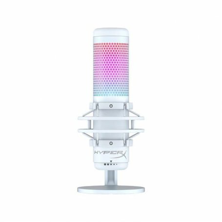 HyperX QuadCast S Blanc Microphone de PC